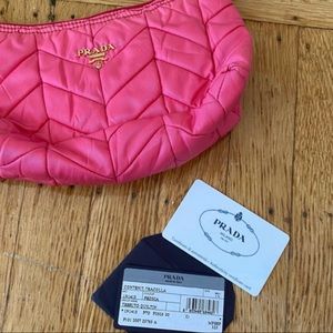 Authentic Prada tessuto bag